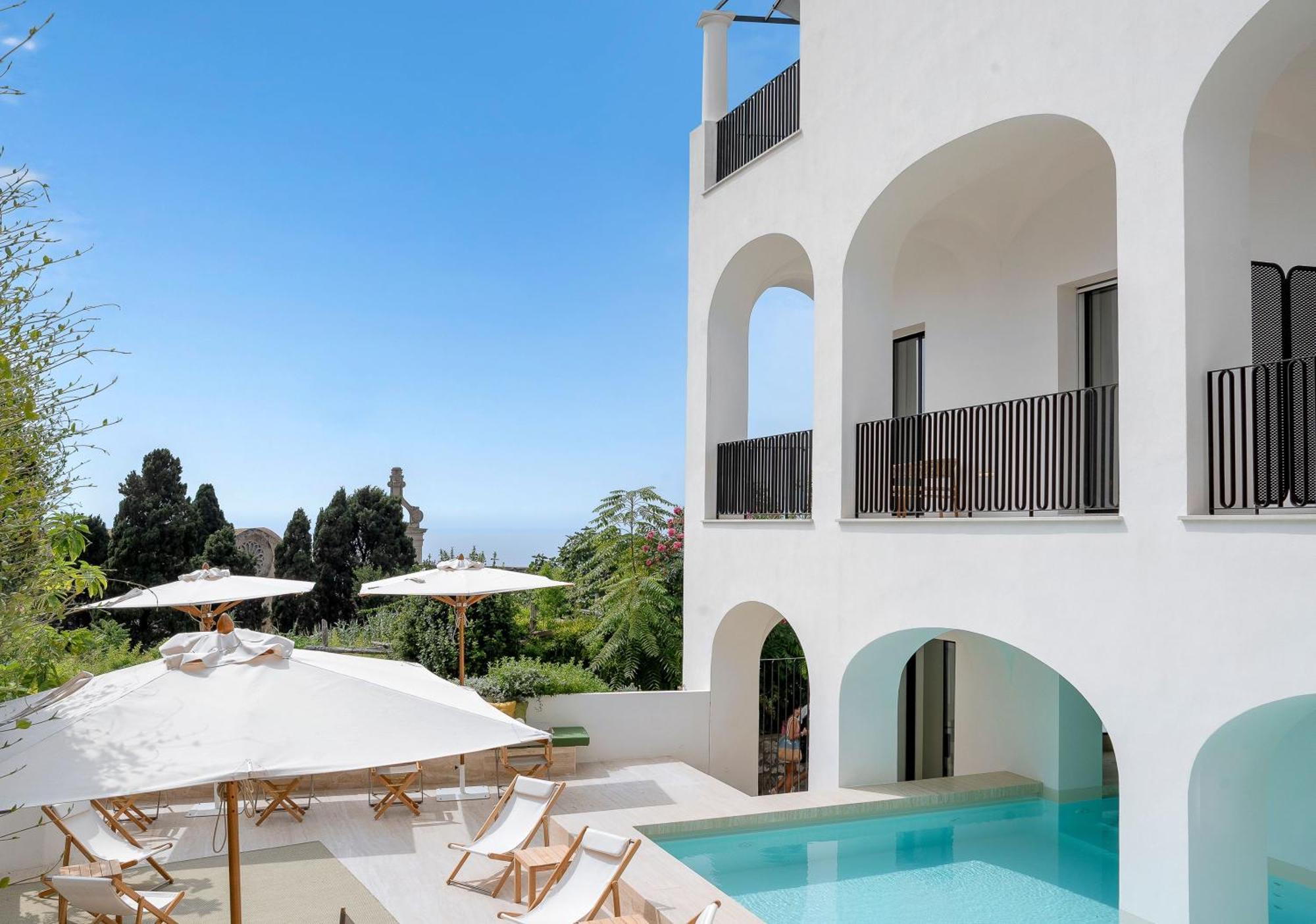 Villa Certosa Capri Esterno foto
