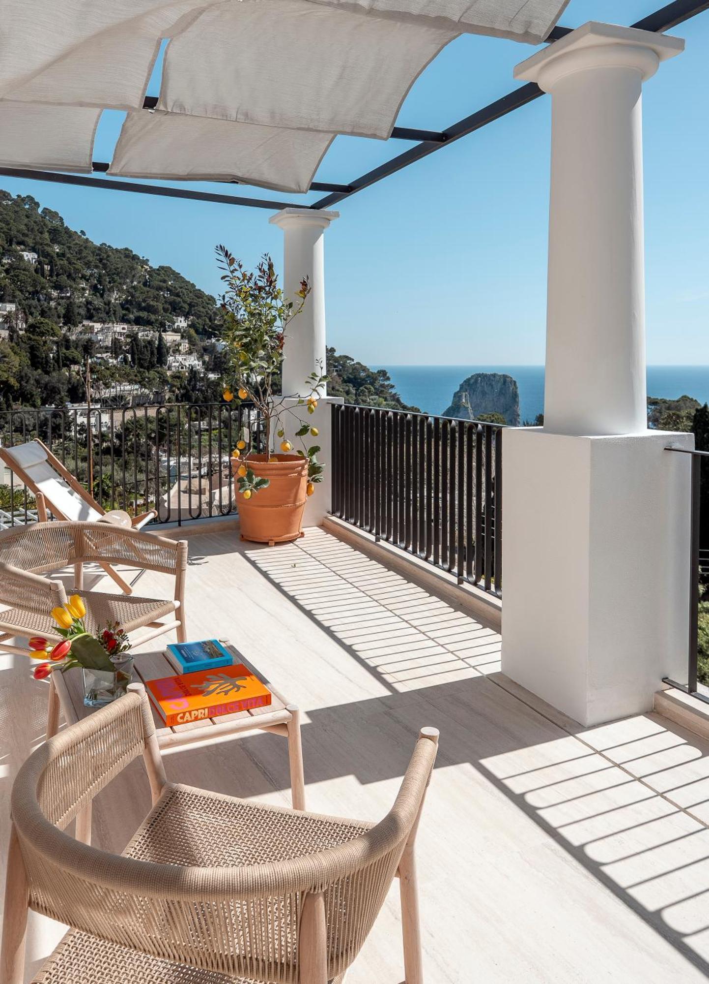 Villa Certosa Capri Esterno foto