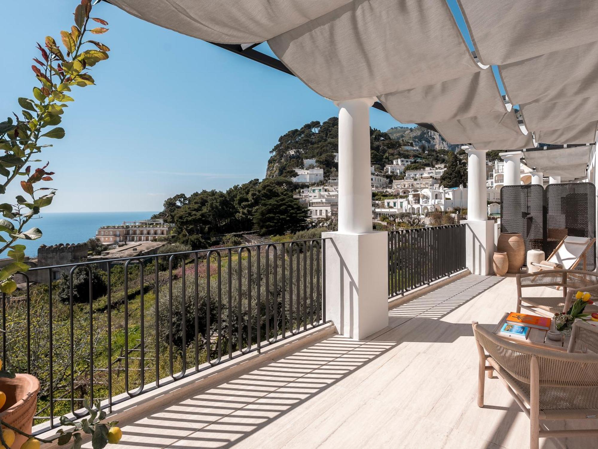 Villa Certosa Capri Esterno foto