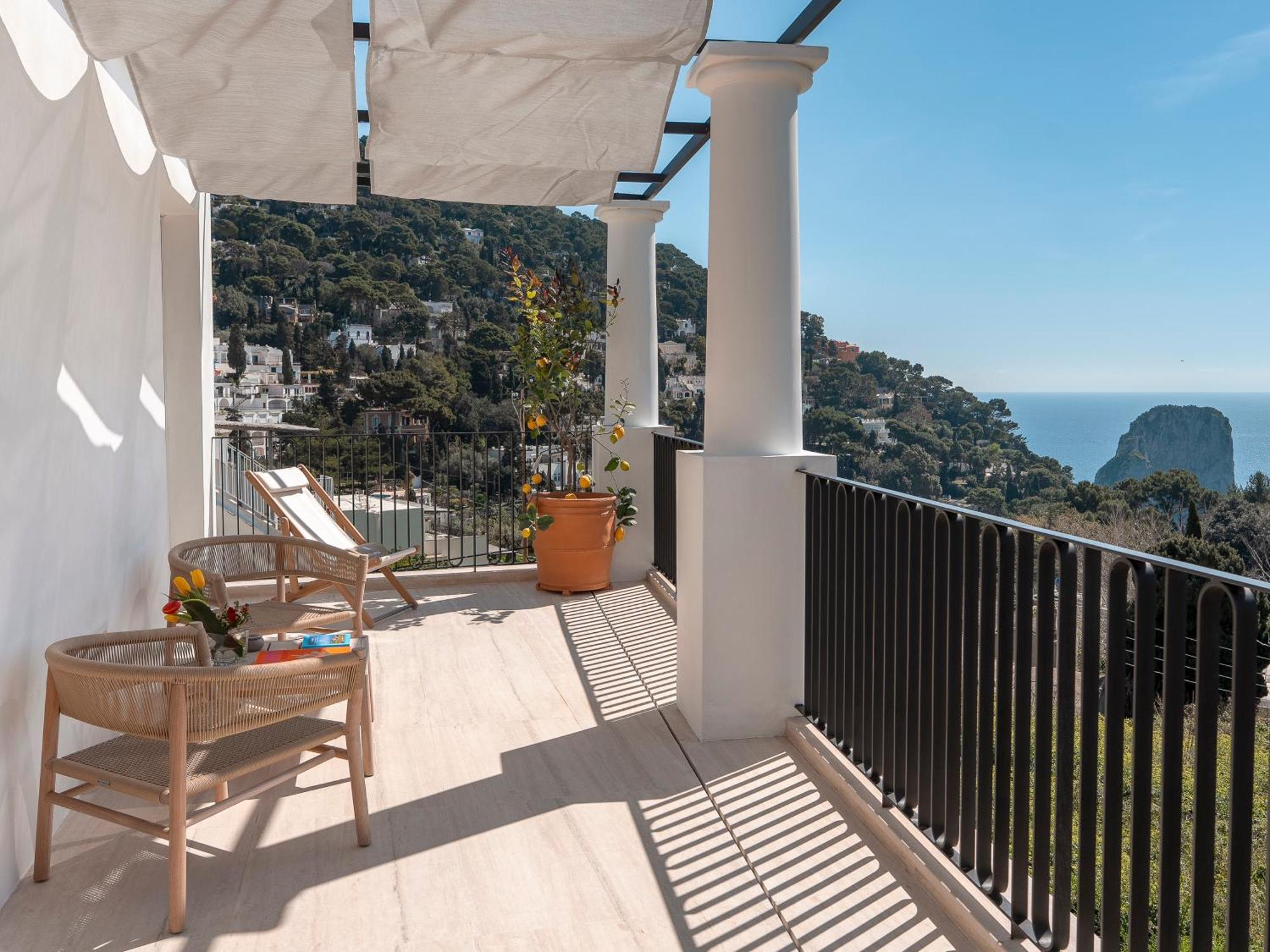 Villa Certosa Capri Esterno foto
